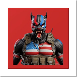 Patriot Panther by focusln Posters and Art